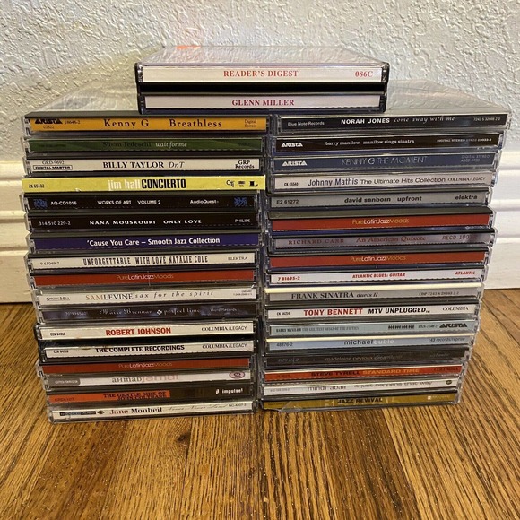 35 Lot-JAZZ CDs Kenny G And Many Others See Photo - Picture 1 of 1